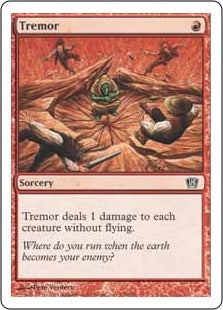 [233]【JP】【FOIL】微震/Tremor【8ED】[C][赤]