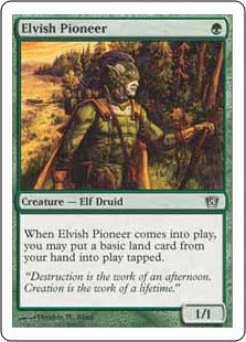 [248]【JP】【FOIL】エルフの開拓者/Elvish Pioneer【8ED】[C][緑]
