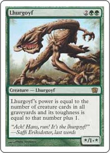 [265]【EN】【FOIL】ルアゴイフ/Lhurgoyf【8ED】[R][緑]
