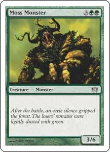 [273]【EN】【FOIL】苔の怪物/Moss Monster【8ED】[C][緑]