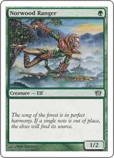 [277]【EN】【FOIL】ノーウッドのレインジャー/Norwood Ranger【8ED】[C][緑]
