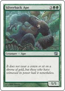 [285]【JP】シルバーバック/Silverback Ape【8ED】[U][緑]