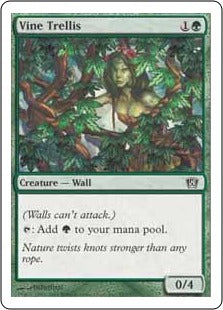 [294]【EN】【FOIL】ぶどう棚/Vine Trellis【8ED】[C][緑]