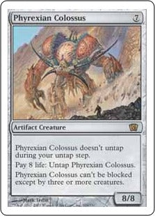 [316]【EN】【FOIL】ファイレクシアの巨像/Phyrexian Colossus【8ED】[R][茶]
