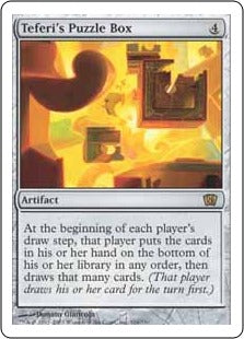 [323]【EN】テフェリーの細工箱/Teferi's Puzzle Box【8ED】[R][茶]