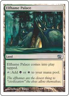 [331]【JP】【FOIL】エルフェイムの宮殿/Elfhame Palace【8ED】[U][土地]