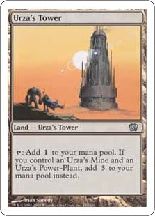 [337]【EN】【FOIL】ウルザの塔/Urza's Tower【8ED】[U][土地]