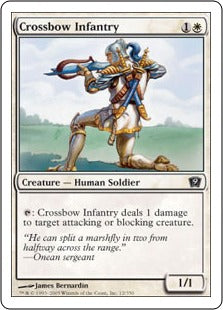 [012]【EN】弩弓歩兵/Crossbow Infantry【9ED】[C][白]