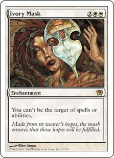 [023]【JP】象牙の仮面/Ivory Mask【9ED】[R][白]