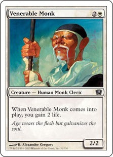 [051]【EN】ありがたい老修道士/Venerable Monk【9ED】[C][白]