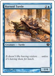 [081]【EN】角海亀/Horned Turtle【9ED】[C][青]