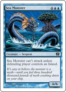 [096]【EN】シー・モンスター/Sea Monster【9ED】[C][青]