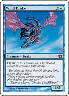 [112]【JP】風のドレイク/Wind Drake【9ED】[C][青]