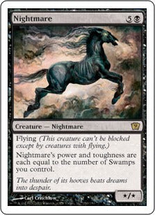 [150]【JP】夢魔/Nightmare【9ED】[R][黒]