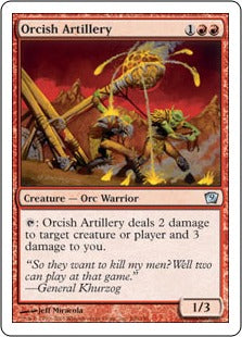 [206]【EN】オーク弩弓隊/Orcish Artillery【9ED】[U][赤]