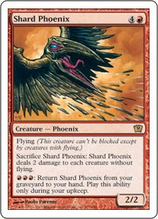 [217]【EN】陶片のフェニックス/Shard Phoenix【9ED】[R][赤]