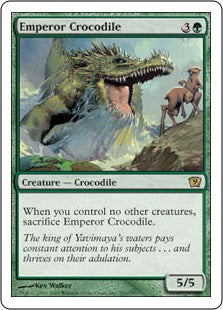 [241]【JP】皇帝クロコダイル/Emperor Crocodile【9ED】[R][緑]