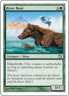 [266]【JP】河熊/River Bear【9ED】[U][緑]