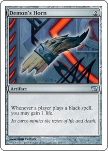 [294]【EN】悪魔の角/Demon's Horn【9ED】[U][茶]