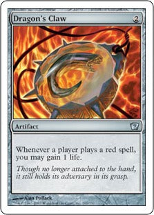 [296]【EN】ドラゴンの爪/Dragon's Claw【9ED】[U][茶]