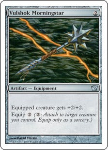 [315]【JP】ヴァルショクの鉄球/Vulshok Morningstar【9ED】[U][茶]