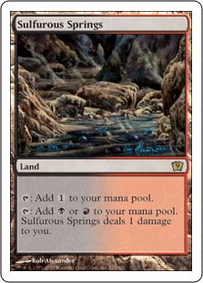 [325]【EN】硫黄泉/Sulfurous Springs【9ED】[R][土地]