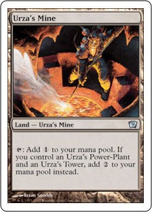 [327]【EN】ウルザの鉱山/Urza's Mine【9ED】[U][土地]