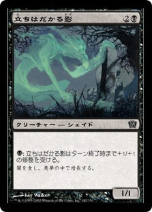 [142]【JP】【FOIL】立ちはだかる影/Looming Shade【9ED】[C][黒]