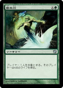 [272]【JP】【FOIL】命の川/Stream of Life【9ED】[U][緑]