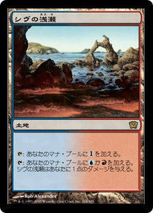 [324]【JP】【FOIL】シヴの浅瀬/Shivan Reef【9ED】[R][土地]