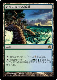 [330]【JP】【FOIL】ヤヴィマヤの沿岸/Yavimaya Coast【9ED】[R][土地]