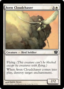 [003]【EN】【FOIL】雲を追うエイヴン/Aven Cloudchaser【9ED】[C][白]