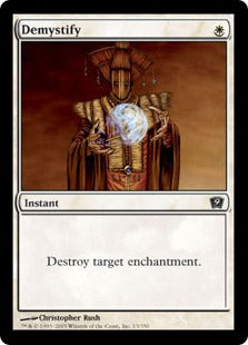 [013]【EN】【FOIL】啓蒙/Demystify【9ED】[C][白]