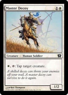 [027]【EN】【FOIL】おとりの達人/Master Decoy【9ED】[C][白]