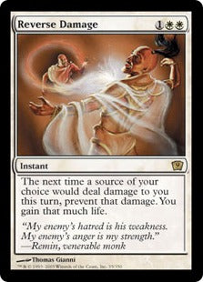 [035]【EN】【FOIL】ダメージ反転/Reverse Damage【9ED】[R][白]
