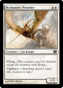 [045]【EN】【FOIL】うろつく空狩人/Skyhunter Prowler【9ED】[C][白]