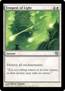 [050]【EN】【FOIL】光の大嵐/Tempest of Light【9ED】[U][白]