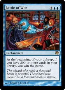 [065]【EN】【FOIL】機知の戦い/Battle of Wits【9ED】[R][青]