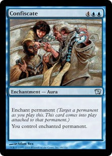 [068]【EN】【FOIL】押収/Confiscate【9ED】[U][青]