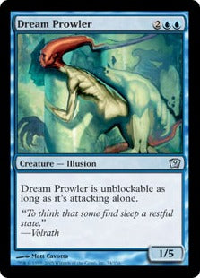 [074]【EN】【FOIL】夢でうろつくもの/Dream Prowler【9ED】[U][青]