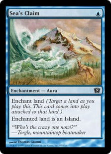 [097]【EN】【FOIL】海の要求/Sea's Claim【9ED】[C][青]