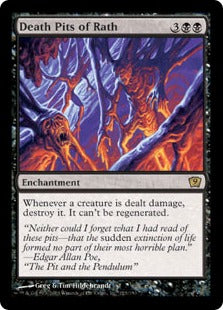 [123]【EN】【FOIL】ラースの死の奈落/Death Pits of Rath【9ED】[R][黒]