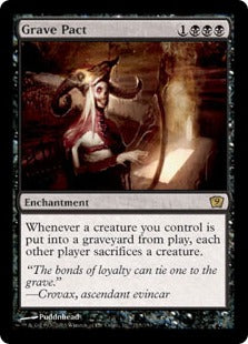 [135]【EN】【FOIL】墓穴までの契約/Grave Pact【9ED】[R][黒]