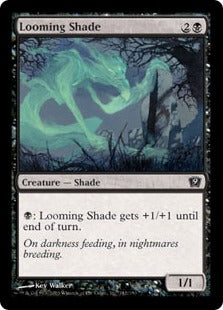 [142]【EN】【FOIL】立ちはだかる影/Looming Shade【9ED】[C][黒]