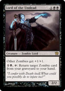 [143]【EN】【FOIL】アンデッドの王/Lord of the Undead【9ED】[R][黒]
