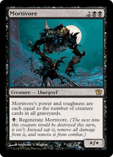 [147]【EN】【FOIL】死を食うもの/Mortivore【9ED】[R][黒]