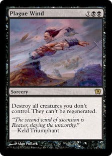[155]【EN】【FOIL】疫病風/Plague Wind【9ED】[R][黒]
