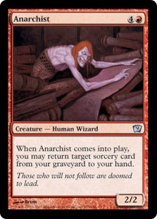 [173]【EN】【FOIL】無政府主義者/Anarchist【9ED】[U][赤]