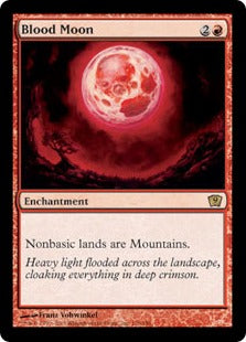 [176]【EN】【FOIL】血染めの月/Blood Moon【9ED】[R][赤]