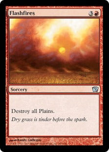 [183]【EN】【FOIL】野火/Flashfires【9ED】[U][赤]